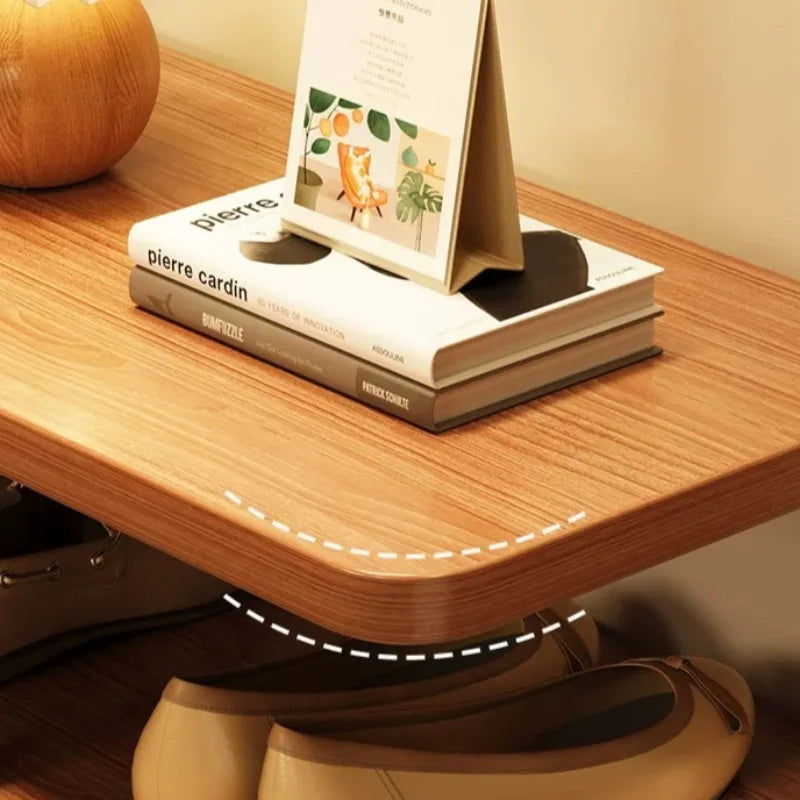 Organizer Shelf Shoe Rack Designs Space Saving Luxury Minimalist Shoes Organizers Narrow Corridor Storage Modern Home Furniture